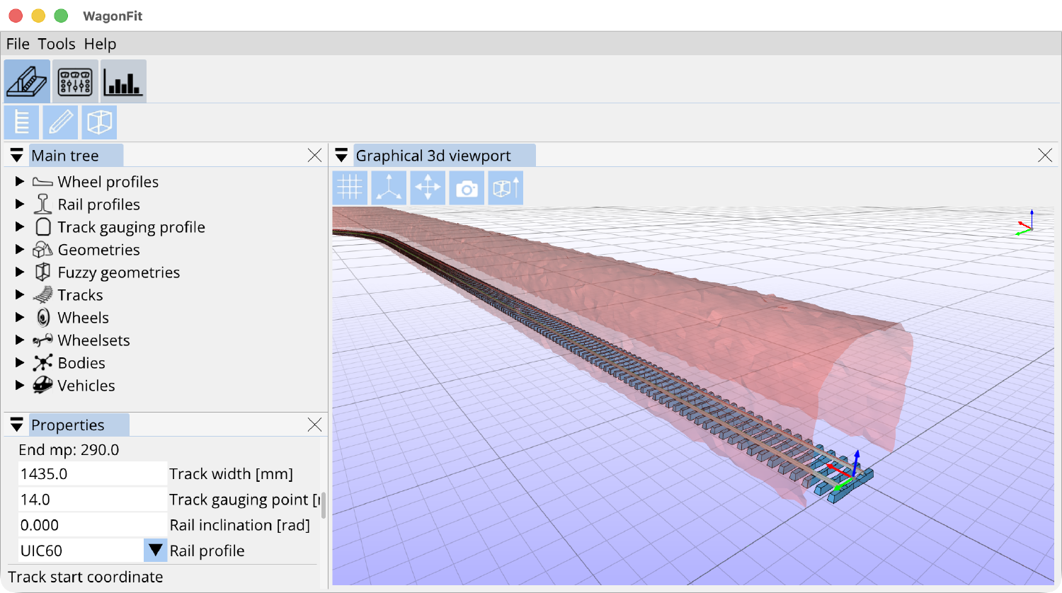 Videos showing how the software does the assement of railway gauging