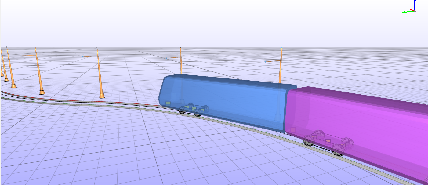 Train and tram interaction with station platform infrastructure